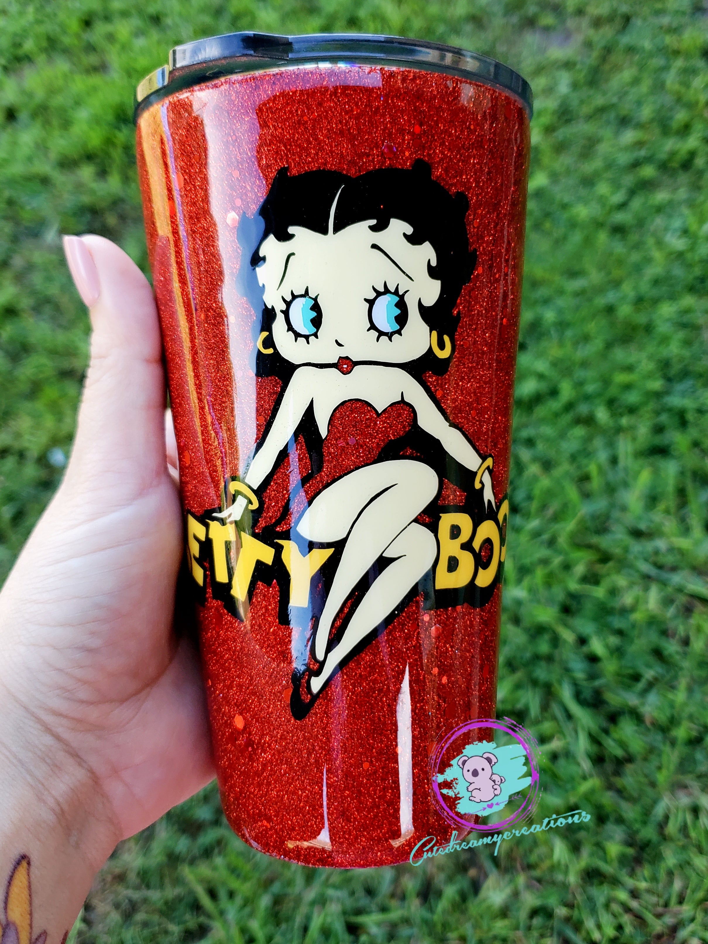 Betty Boop Snow Globe Tumbler Snow Globe Tumblers Betty Boop 