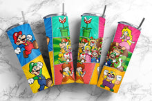 Load image into Gallery viewer, Mario, Movie, Game Skinny Tumbler
