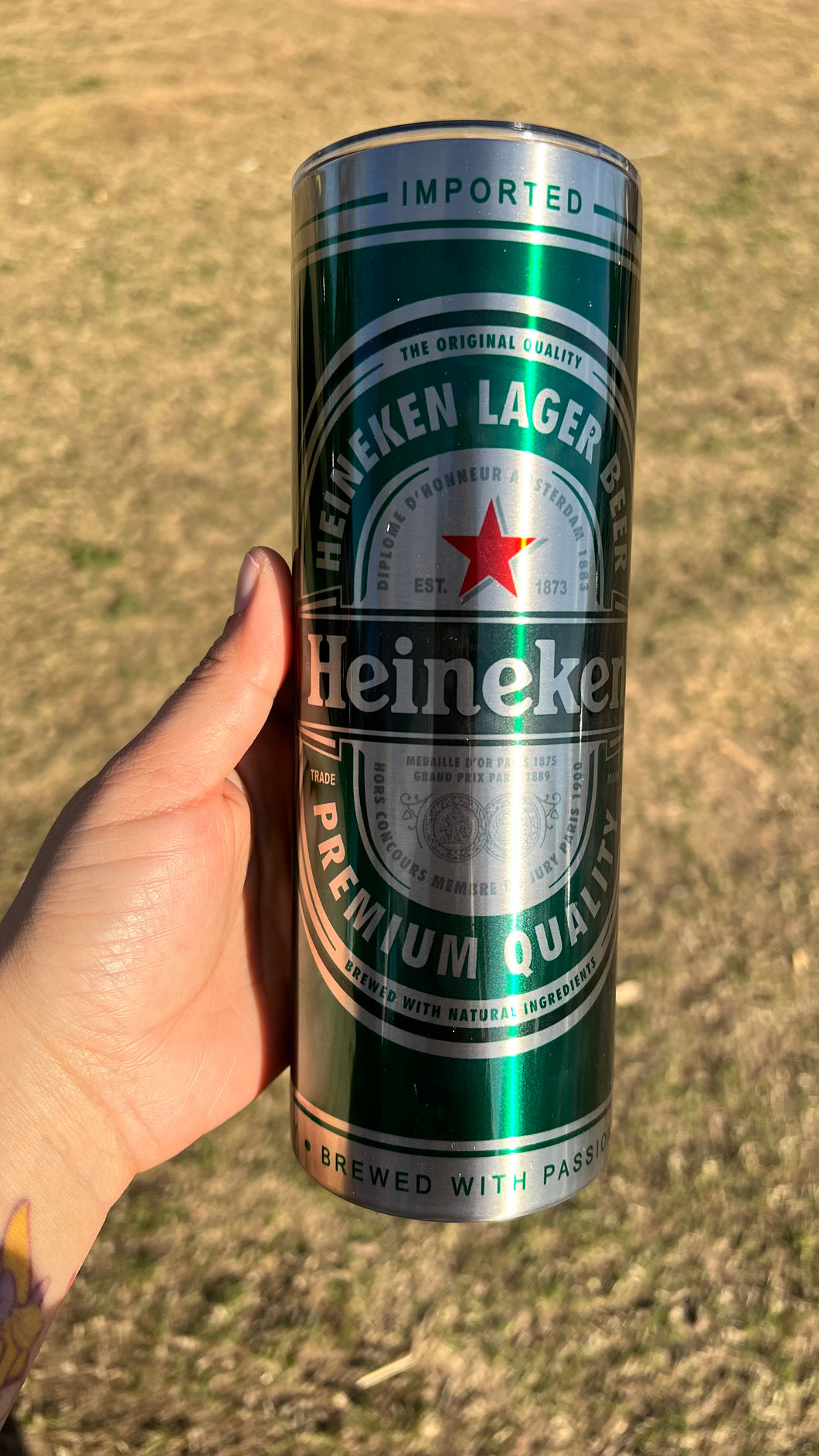 Heineken Beer,  Skinny Tumbler Beer Skinny Tumbler