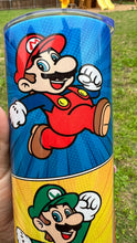 Load image into Gallery viewer, Mario, Movie, Game Skinny Tumbler
